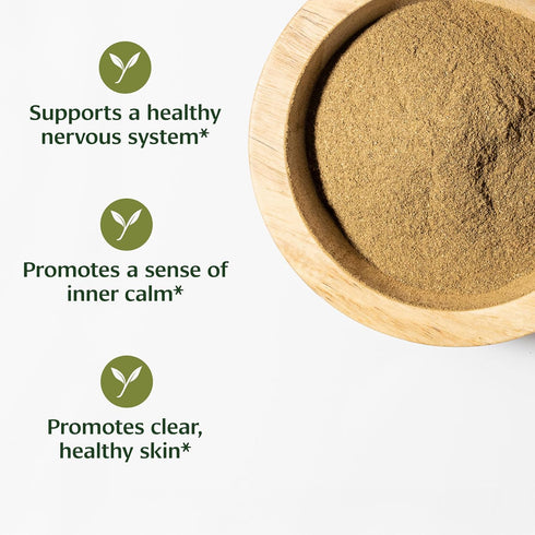 Banyan Botanicals Gotu Kola Powder – Organic Brahmi (Centella Asiatica) – Calming Nootropic Herb for Nervous System Support & Healthy Skin* – ½ lb...
