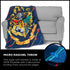 Northwest Harry Potter Micro Raschel Throw Blanket, 46" x 60", House Pinstripes...