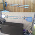 2 Pack Pool Pole Hanger/Hook, Pool Cleaning Tool Holder and Organizer for Pool Poles, Skimmers, Leaf Rakes, Nets, Brushes, Hose, use to Hang Pool ...