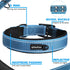 PetiFine Neoprene Padded Dog Collar, Heavy Duty Comfort Dog Collar with Durable Metal Buckle, Reflective Adjustable Belt Buckle Dog Collars for Sm...