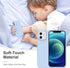 CellEver Heavy-Duty Silicone Case for iPhone 12/12 Pro - Two Shatterproof Glass Screen Protectors, Military Drop Protection, Scratch-Free Interior...