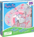 Spin Master Games 25-Piece Peppa Pig Foam Puzzle, for Families and Kids Ages 4 and up...