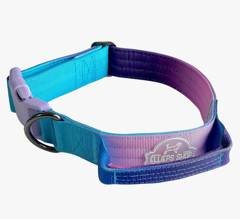 Tactical Dog Collar with Control Handle - Adjustable, Heavy Duty, Training and Walking for Medium and Large Breeds...