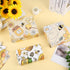 Bolsome 12 Sheets 28 * 20 Inches Bee Wrapping Paper Honeycomb Sunflower Honeybee Patterned Gift Wrap Paper for Baby Shower Spring Holiday Birthday...