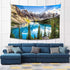 Tucocoo Landscape Sunset View of Moraine Lake & Mountain Range Tapestry Forest Tree Tapestry Tranquil Lake Tapestry Nature Landscape Tapestry Wall...