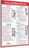 ZOCO – CPR and Choking Poster – Heimlich Maneuver & First Aid Instructions for Infant, Child, Adult – Laminated 12x18 – Restaurant, School Nurse, ...