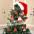 Bememo 100 Pieces Christmas Organza Bags Snowflakes Organza Bags Mesh Jewelry Candy Drawstring Small Pouches for Winter Wedding Christmas Party...