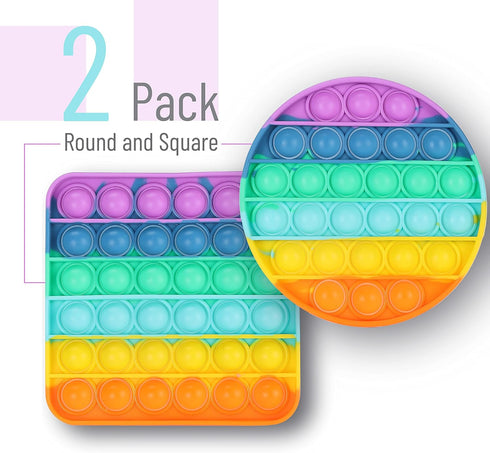 Mr. Pen- Poppers Fidget Toy, 2 Pack, Bubble Poppers Fidget Toy, Poppet Fidget Toy, Bubble Sensory Fidget Toy, Bubble Push Toy, Fidget Poppers, Kid...