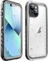 SOKUSIN for iPhone 13 Case Waterproof - Shockproof Drop Proof Dustproof Clear Phone Case with Built-in Screen & Camera Protector, Full Body Rugged...