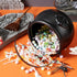 JOYIN Halloween Large Black Cauldron 7.5'', Halloween Witch Cauldron Pot, Candy Kettle, Pot and Bucket, Candy Cauldrons Holder for St. Patricks Pa...