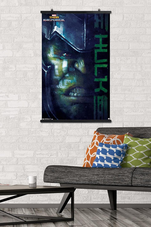 Trends International Marvel Cinematic Universe - Thor - Ragnaroek - Hulk Wall Poster, 22.375" x 34", Premium Poster & Clip Bundle...