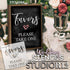 Favors Please Take One Stencil by StudioR12 | Craft DIY Wedding Decor | Paint Wood Sign | Reusable Mylar Template | Select Size (12 inches x 12 in...