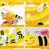 Bee Bulletin Board Decorations Set, Summer Bee Jesus Religious Bulletin Board Decorations Christian Cutout for Classroom Back to School Library Ho...