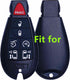 Silicone Key Fob Covers Protector Keyless Remote Holder Compatible with Chrysler Town Country Dodge Grand Caravan Charger Challenger Durango Journ...