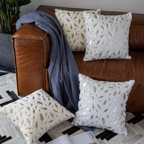 Decorative Pillow Covers 18x18 Inch Throw Pillow Covers Couch Pillows for Living Room Sofa Farmhouse Boho Modern Accent Throw Pillows Bed Home Dec...