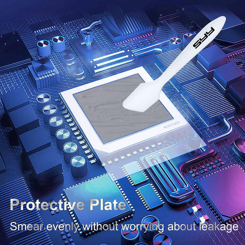 SYY Thermal Paste with Tool kit, 3 Grams CPU Paste Thermal Compound Paste Heatsink for IC/Processor/CPU/GPU/All Coolers, New Formula Carbon Based ...