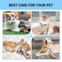 MIU COLOR Pet Grooming Brush?Deshedding Tool & 2 Sided Undercoat Rake for Dogs & Cats,2 in 1,Reduces Shedding and Remove Knots,Mats,Tangles for Ca...