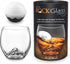 Final Touch On The Rock Glass with Ice Ball Mold - Elevate Your Whiskey, Scotch & Bourbon Experience | Enhanced Aromas, Long-lasting Ice, Generous...