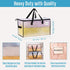 VENO 2 Pack Moving Bags, Comforter and Blanket Storage Bags for Closet, Moving Boxes, Boxes with Lids Alternative, College Dorm Packing Supplies, ...