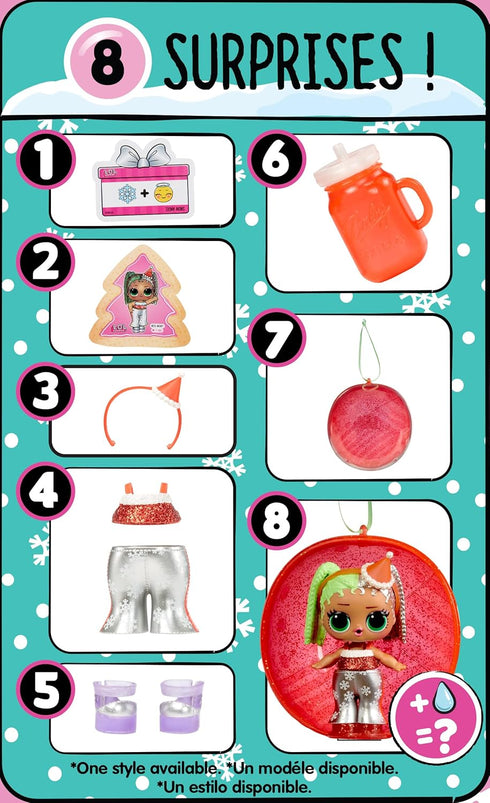 L.O.L. Surprise! Holiday Surprise!- Miss Merry- with Collectible Doll, 8 Surprises, Holiday Theme, Collectible Dolls, Limited Edition- Great gift ...