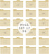 Dekali Designs 4x6 Recipe Card Dividers with Tabs | Set of 24 Recipe Box Dividers on Thick Cardstock + Cooking Measurement Conversion Chart Card...