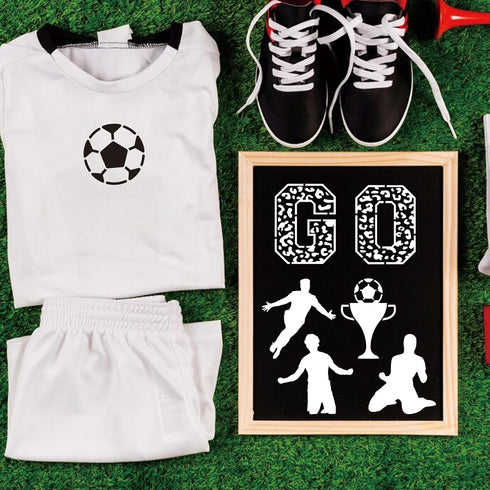 Sport Stencils for Painting on Wood Burning Patterns Football Stencils Volleyball Stencil Soccer Ball Paint Template on Art Craft Canvas Wall Fabr...