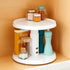 YouCopia Crazy Susan Two-Tier Turntable, Height-Adjustable Lazy Susan Organizer for Kitchen Cabinet and Pantry Organization and Storage, White...