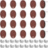Ximalun Wood Earring Studs for Jewelry Making,90Pcs Wooden Earring Posts for Earring Findings Oval Wood Earring Pin Studs with Loop with Ear Backs...