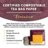 Teeccino Hazelnut Roasted Herbal Tea - Caffeine Free, Prebiotic, 3x More Herbs - 10 Tea Bags...