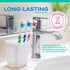 24 Individually Packaged Quality Large Head Medium Bristle Disposable Bulk Toothbrushes - Multi Color Pack - Convenient & Affordable - for Travel,...