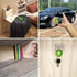 Pack of 6 Colorful Spring Spiral Wrist Coil Key Chain, Wristband Key Ring...