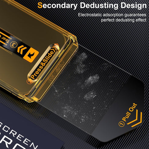 2 Pack for iPhone 15 Plus 6.7 inch Matte Glass Screen Protector, Auto Dust Removal Easy Installation, Anti Glare Anti Fingerprint Tempered Glass F...