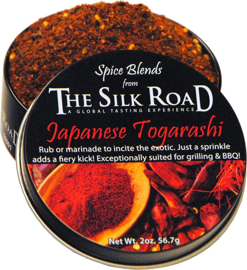Japanese Togarashi Spice Blend from The Silk Road Restaurant & Market (2oz), No Salt | All Natural Japanese Seasoning | Vegan | Gluten Free Ingred...