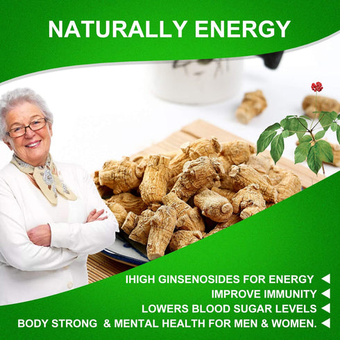 DOL American Ginseng Slices from Wisconsin (Sliced Ginseng Root Wisconsin Grown!Most People Use It to Make Ginseng Tea! Good for Health! ???/??? -...