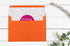 JAM PAPER A7 Colored Invitation Envelopes - 5 1/4 x 7 1/4 - Orange Recycled - 50/Pack...