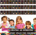 Sign Language Bulletin Board Letters - 36 ASL Alphabet Learning ABC Alphabet Poster Classroom Decor Cards Set Kindergarten/Primary School Classroo...