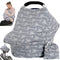 Car Seat Canopy Breastfeeding Cover - Multi Use Baby Stroller and Carseat Cover, Breastfeeding Covers, Boys and Girls Shower Gifts (Classical Arro...