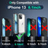 SOKUSIN for iPhone 13 Case Waterproof - Shockproof Drop Proof Dustproof Clear Phone Case with Built-in Screen & Camera Protector, Full Body Rugged...
