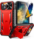 SOiOS for iPhone 13 iPhone14 Case with stand: iPhone 13 iPhone14 Cover with Kickstand | Shockproof Military Grade Protective Cell Phone Case | TPU...