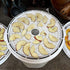 (8 Pack) Round Silicone Dehydrator Sheets, Dostk Premium Non Stick Silicone Mesh for Fruit Dehydrator, Dehydrator Tray Liner Reusable (Round 13" D...