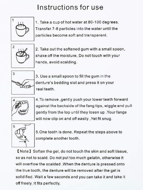 WILLBOND Halloween Gothic Costume Choker Set Vampire Lace Choker Necklace Retro Face Cover, Bracelet, Earrings and Vampire Teeth Fangs for Hallowe...