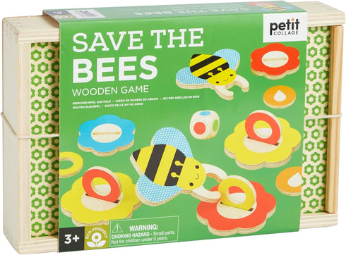 Petit Collage Save The Bees Wooden Game...