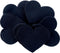 Playfully Ever After 3 Inch 28pc Felt Hearts (Black)...