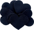 Playfully Ever After 3 Inch 28pc Felt Hearts (Black)...