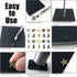 100 Sets 12MM Silver Star Rivets for Leather Star Rivet Studs Garment Rivets Leather Rivets Studs and Spikes for Leather Craft Clothing Bags Belts...