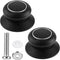 Pot Lid Knob Replacement Knob Universal Pot Lid Knob, Kitchen Cookware Lids Knob, Black Pot Lid Holding Handle Knobs for Kettle Cover Glass Saucep...