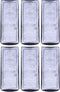 Fish Tank Filter Cartridge, 6Pcs Aquarium Filter Cotton Replacement, Wall Mounted Filter Accessory Cartridge Carbon Supplies...