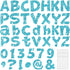 216 Pcs Glitter Bulletin Board Letters for Classroom Numbers Alphabet Poster Board Letters with Adhesive Dots Punctuation Symbols Cutout Bulletin ...