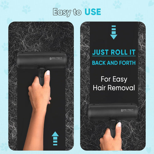Pet Hair Remover for Couch - Reusable Lint Roller, Cat and Dog Fur Remover Tool for Couch, Carpet, Blanket, Rug, Car and Other...