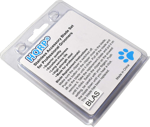 HQRP Animal Clipper Blade Compatible with Oster Size-10 CryogenX Professional 078919-046-005 78919-046 Pet Grooming 76918-126 Classic 76, Star-Teq...